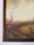 Wood 1970s Vintage Lee. Sound Impressionist Landscape Oil Painting on Canvas – Framed For Sale - Image 7 of 16