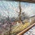 Sky Blue Marie Charlot Impressionist Landscape Palette Knife Oil Painting, Signed For Sale - Image 8 of 12