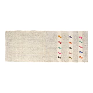 Vintage Geometric Kilim For Sale