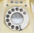 Ivory Mid-Century Bakelite Model 328L Rotary Telephone, 1952 For Sale - Image 8 of 15