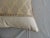Boho Chic Vintage Gold & Silver Silk Woven Obi Square Decorative Pillow For Sale - Image 3 of 5