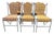 Wicker Chairs from Frederick Weinberg, 1960s, Set of 6 For Sale