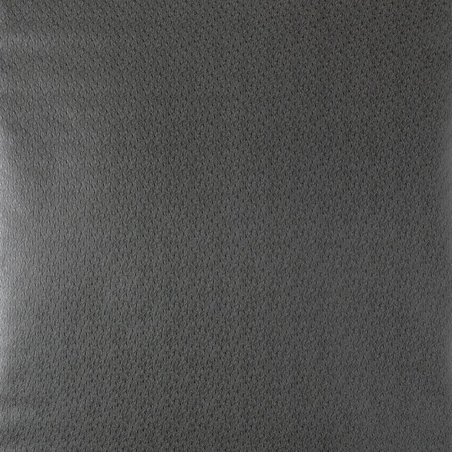 Schumacher Ostrich Wallpaper in Graphite For Sale