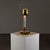 Brass Bouillotte Table Lamp with Adjustable Shade, Italy, 1940s For Sale - Image 4 of 17