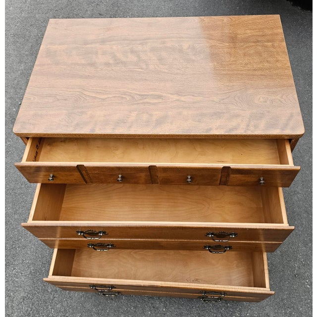 Pair Ethan Allen Chest of Drawers and Cabinet With Optional Hutch For Sale - Image 12 of 16