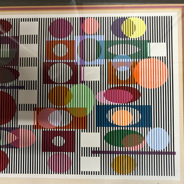 Mid 20th Century Signed and Numbered Yaacov Agam For Sale - Image 5 of 6