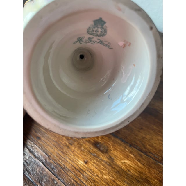 1905 Royal Worcester Hadley Ware Rose Vase For Sale - Image 12 of 12