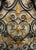 This impressive Italianate arched iron gate has fluid lines and gilt accents. The scrollwork curls gracefully and features...