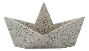 Gabby Speckled Cream Sailboat Catchall