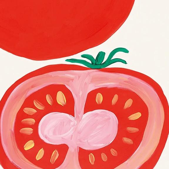 Contemporary David Shrigley if You Don't Like Tomatoes Lithograph Poster, 2020 For Sale - Image 3 of 5