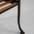 19th Century French Metal & Wooden Shelf For Sale - Image 9 of 10