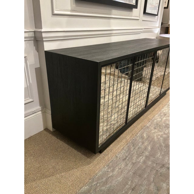 Black Currey & Co Mosaico Credenza For Sale - Image 8 of 9
