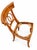 The 1920 Italian fruit wood ladies vanity chair is a luxurious and elegant piece that adds a touch of vintage charm to any...