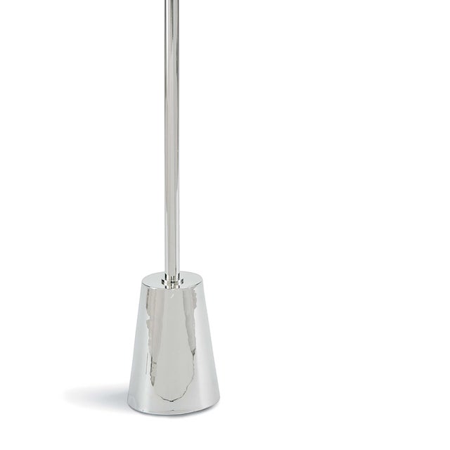 Regina Andrew Raven Floor Lamp (Polished Nickel) For Sale - Image 4 of 5