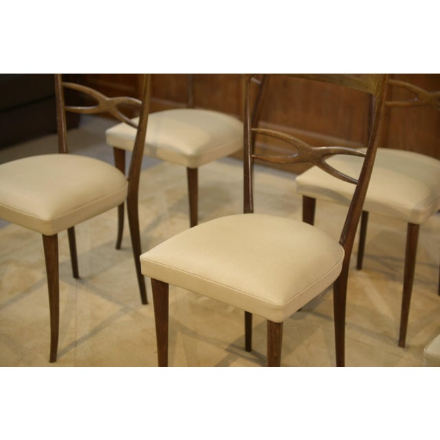 Chairs by Sedie Friuli for Consorzio, Italy, 1960s, Set of 6 For Sale - Image 12 of 13