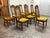 Mediterranean Jessup Furniture Vintage Spanish Mediterranean Cane-Back Dining Chairs, Set of Eight For Sale - Image 3 of 12