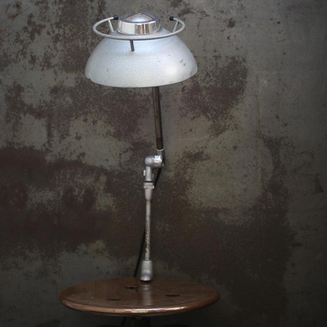 Mid-Century Modern Adjustable Architect Desk Light by Ferdinand Solère for Solr For Sale - Image 3 of 11