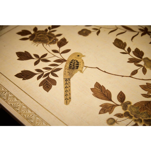 1950s Pair of Chinoiserie Three-Tier Tables by Maison Bagues, 1950s For Sale - Image 5 of 6