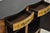 Contemporary French Country Style Marble Top Painted Server Console Cabinet For Sale - Image 9 of 15