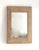 Rustic solid teak mirror which can be hung horizontally or vertically. Clean natural teak with simple lines make this...