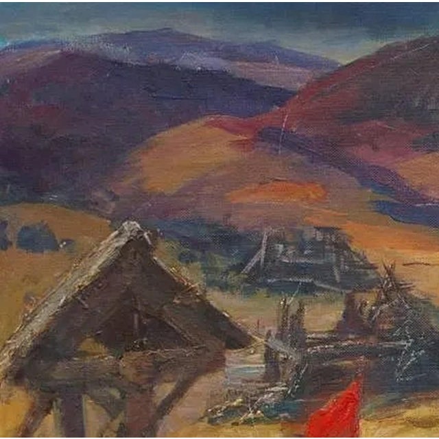 FREE SHIPPING worldwide. The painting will be rolled up and packed securely in a special protective tube. Note: The...