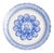 Earthenware Plate with Scalloped Rim, 19th Century For Sale
