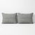 Turkish Wool Lumbar Rug Pillow Cover 16'' X 24'' - Set of Two For Sale - Image 4 of 4