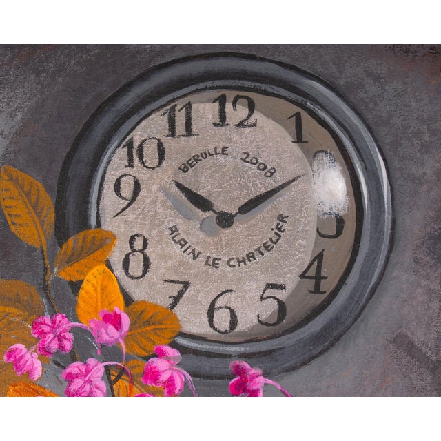 2008 Acrylic on Canvas Still Life Painting by Alain Le Chatelier For Sale - Image 4 of 8