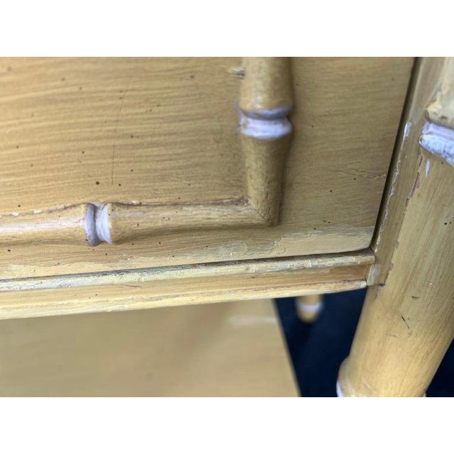 Pair of Faux Bamboo Thomasville Allegro Nightstands or Side Tables For Sale - Image 11 of 18