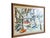 Vintage Framed Abstract Expressionist Gouache Mixed Media Painting, "California Summer", by Judith Pacht, Signed For Sale In Miami - Image 6 of 13