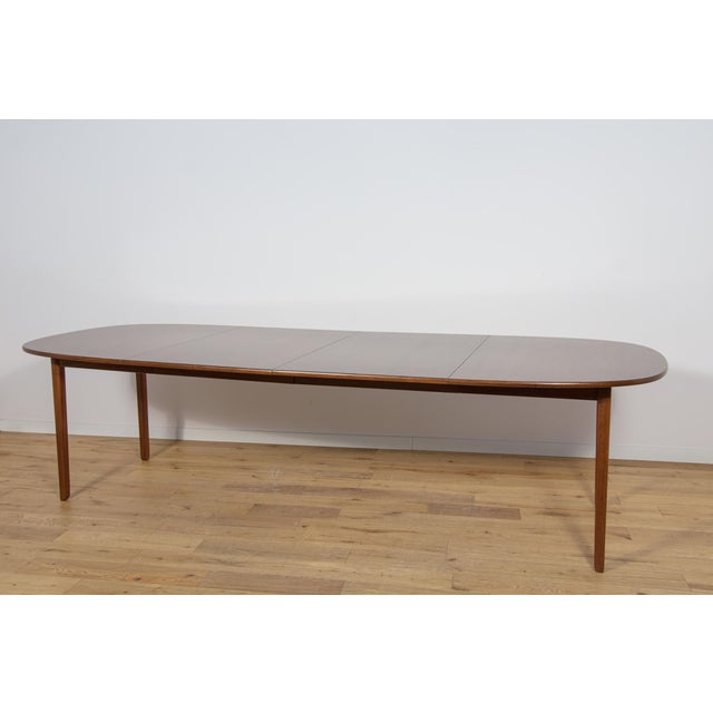 Mid-Century Extendable Dining Table by Ole Wanscher for Poul Jeppesens Furniture Factory, Denmark, 1960s For Sale - Image 12 of 18