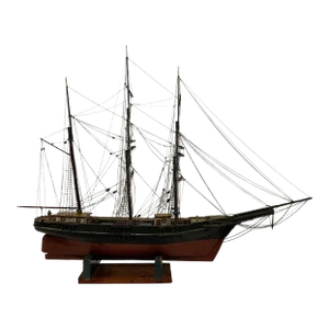 Antique Ship Model of American Bark