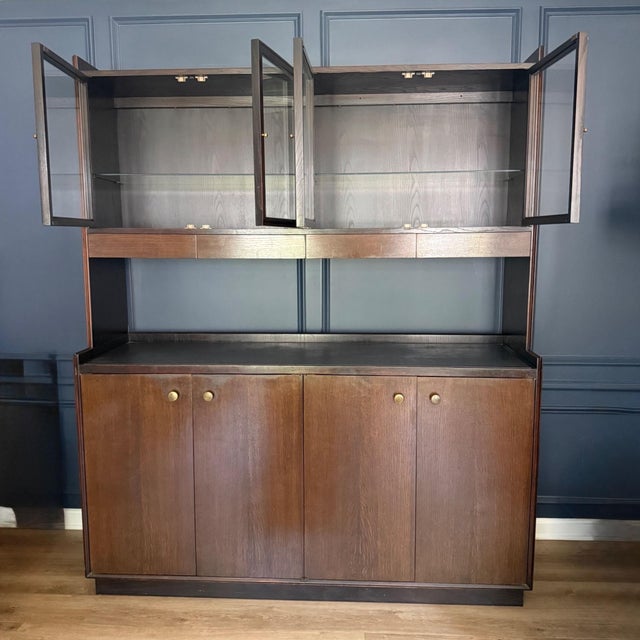 Dunbar Furniture Vintage Mid-Century Dunbar China Cabinet For Sale - Image 4 of 6