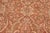 Shabby Chic Floral 1990's Brown/Beige Wool Rug - 4'7'' X 6'11'' For Sale In New York - Image 6 of 9