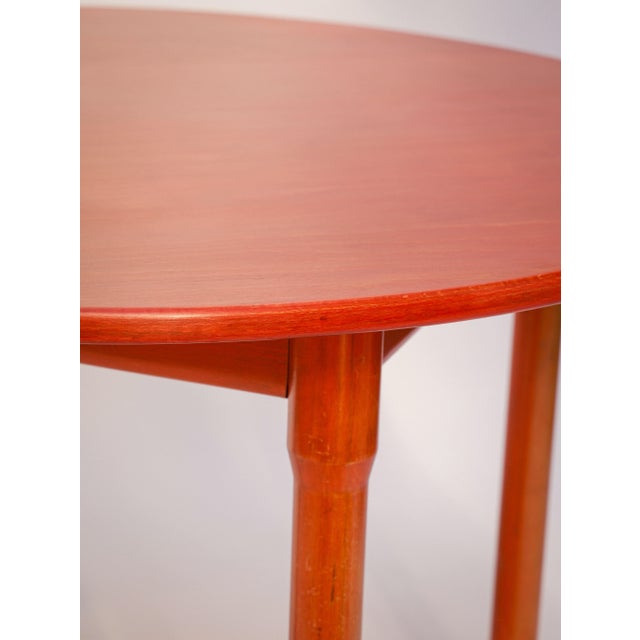 Red Carimate Dining Table and Chairs by Vico Magistretti for Cassina, 1960s, Set of 5 For Sale - Image 6 of 10