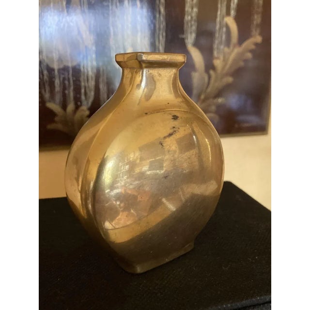 Art Deco Gold Glass Perfume Bottle from Caron Paris For Sale - Image 10 of 18