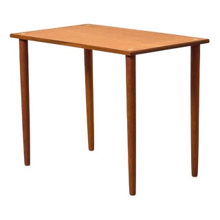 Swedish Side Table in Teak, 1950 For Sale
