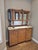 Offering this gorgeous French Louis XVI Style Burled bird's eye maple buffet/sideboard, with marble and mirror. The keys...
