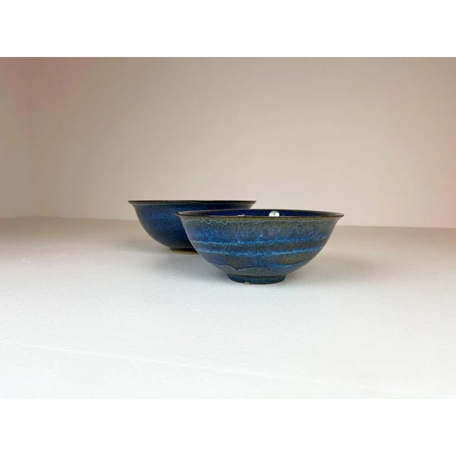 Scandinavian Modern Ceramic Bowls by Carl-Harry Stålhane Design House, Sweden, Set of 2 For Sale - Image 11 of 18