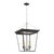 Chapman & Myers for Visual Comfort Signature Cornice Large Lantern in Bronze For Sale