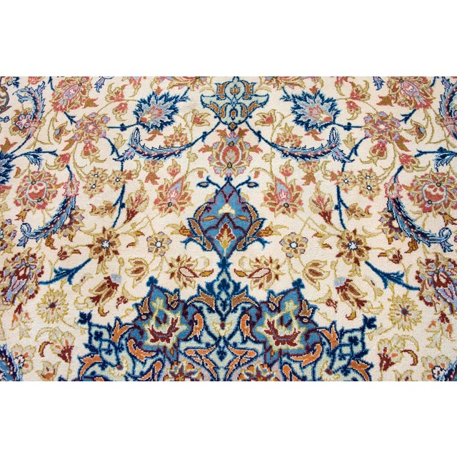 Mid 20th Century Persian Kashan Rug For Sale - Image 9 of 16