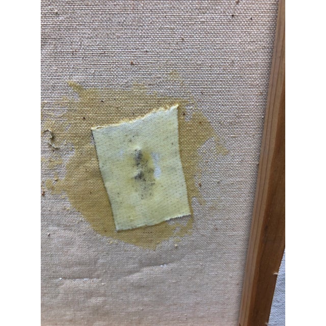 Abstract Nude, Oil on Canvas, Signed Stuart Ross For Sale - Image 9 of 9