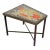 Mid-Century Modern Bronze and Murano Glass Mosaic Trapezoid Side Table in the Manner of Mosaic House / Vladimir Kagan For Sale