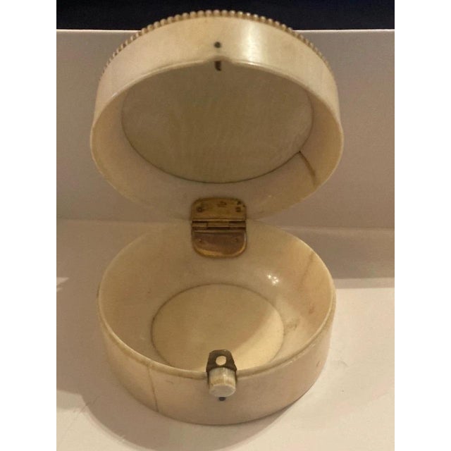 Glass Antique Continental Snuff Container Box For Sale - Image 7 of 8