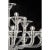 2020s Luxury Transparent Murano Glass Chandelier – Modern Linear Design For Sale - Image 5 of 6