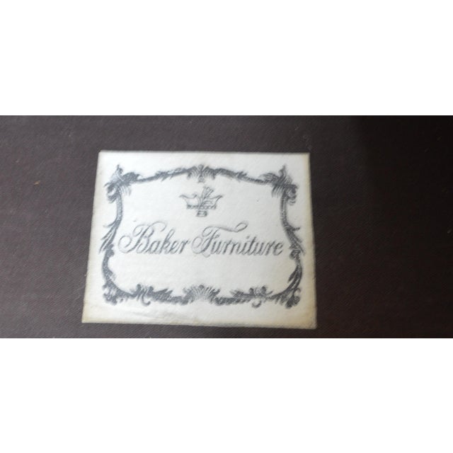 Baker Leather Sofa For Sale - Image 18 of 18