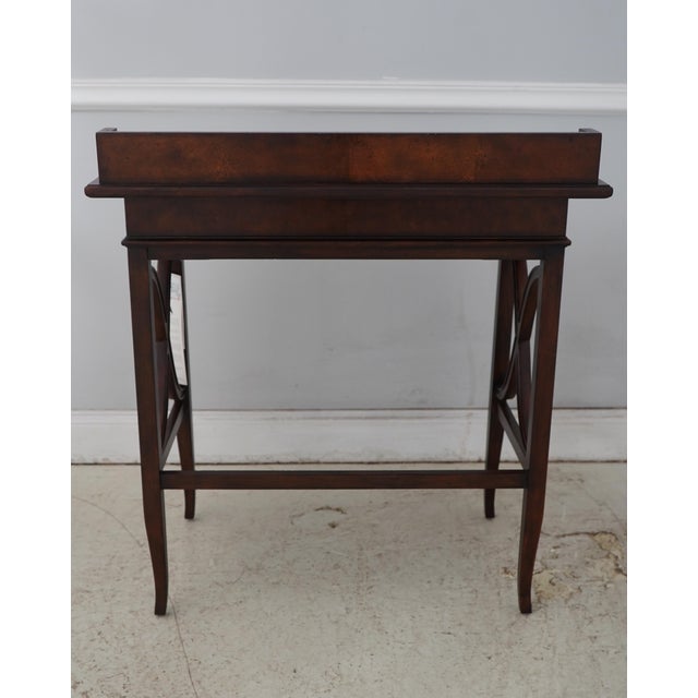 Theodore Alexander Model 7105-239 Campaign Desk For Sale - Image 16 of 18