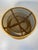 Mid-Century Modern Rattan Bamboo Swirl Coffee Table, 1980s For Sale - Image 3 of 6