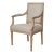 Swedish Gustavian Upholstered Pine Armchair For Sale - Image 11 of 11
