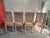Vintage French Provincial Cane Back Dining Chairs – Set of 4 – Distressed Wood For Sale - Image 4 of 10